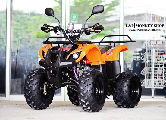 ATV MINI BEAR เครื่องยนต์ 125cc ล้อ8"  รุ่นพิเศษ มีไมล์บอกเกียร์  มีเครื่องเสียงราคา 900 ติดให้ ฟรี