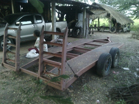 รถเกี่ยวข้าวคูโบต้า DC68 พร้อมเทรเลอร์ รถสภาพพร้อมใช้งาน