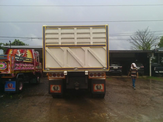 ขายรถบรรทุก10ล้อดั้ม มิตซูฟูโซ่ FN527M-TF เกียร์ 10สปีด 2เพลา พวงมาลัยพาวเวอร์ เบรคทิฟฟี่ เครื่อง210เทอร์โบ แอร์เย็นเจี๊ยบ