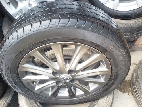 ขายล้อแม็กTOYOTA VIOS12 ก้าน(สีกัล)ยาง ปี2913 4 ล้อ ขายล้อแม็กTOYOTA VIOS12 ก้าน(สีกัล)ยาง ปี2913 4 ล้อ