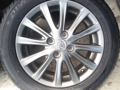 ขายล้อแม็กTOYOTA VIOS12 ก้าน(สีกัล)ยาง ปี2913 4 ล้อ ขายล้อแม็กTOYOTA VIOS12 ก้าน(สีกัล)ยาง ปี2913 4 ล้อ