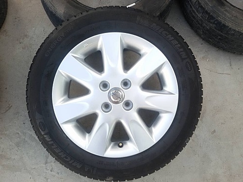 ขายล้อแม็กNISSAN March 15 ยางปี 13 4 ล้อ ขายล้อแม็กNISSAN March 15 ยางปี 13 4 ล้อ