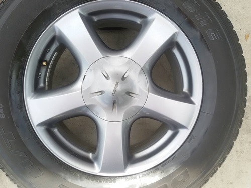 ขายล้อแม็กISUZU V Cross(สีกัล) ขอบ17ยาง255/65/17 ปี12 4 ล้อ ขายล้อแม็กISUZU V Cross(สีกัล) ขอบ17ยาง255/65/17 ปี12 4 ล้อ