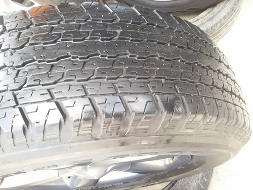 ขายล้อแม็กISUZU V Cross(สีกัล) ขอบ17ยาง255/65/17 ปี12 4 ล้อ ขายล้อแม็กISUZU V Cross(สีกัล) ขอบ17ยาง255/65/17 ปี12 4 ล้อ