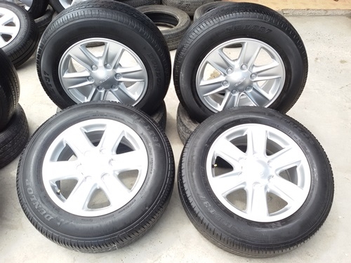 ขายล้อISUZU All New 16 พร้อมยาง215/65/16 ปี 2314  4 ล้อ