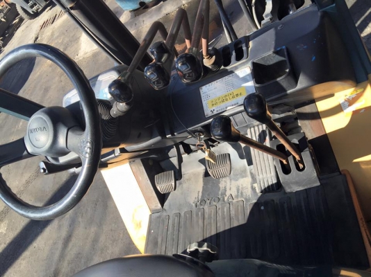 ฟอล์คลิฟต์ 2 ตัน TOYOTA 7FG20 รถนอก เก่าญี่ปุ่น งาเท  ฮิ้งฟอล์ค