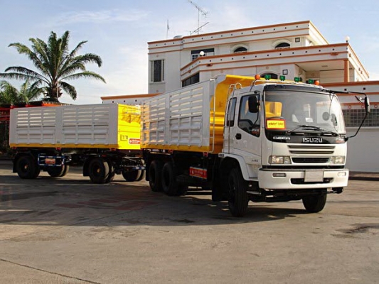 รับรถวิ่งร่วม 10 ล้อ คอก พ่วงเเม่ลูก