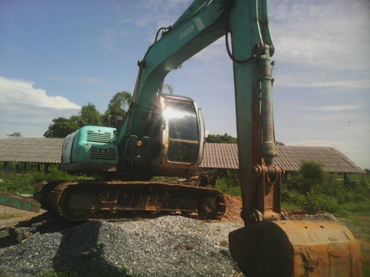 ขายรถแบคโฮ KOBELCO SK120-V super เอกสารอินวอย ราคา 750000