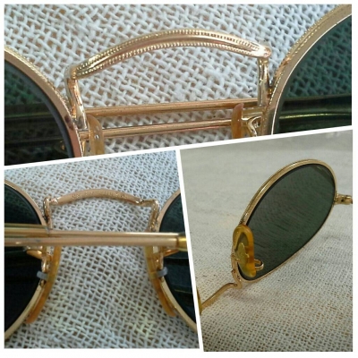 อมตะคลาสสิคเรย์-แบนรุ่นหายาก RAY-BAN ROUND METAL OVAL  U.S.A.