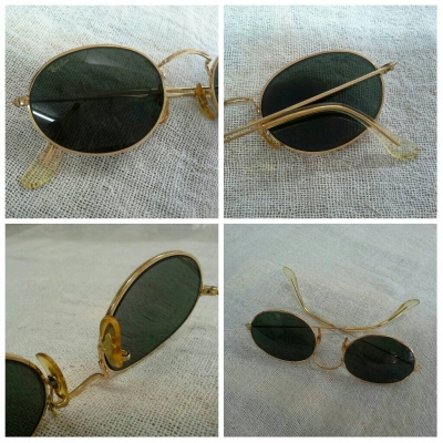 อมตะคลาสสิคเรย์-แบนรุ่นหายาก RAY-BAN ROUND METAL OVAL  U.S.A.