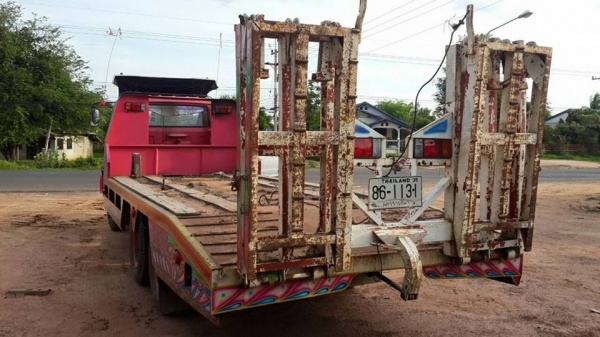 ขาย10ล้อ1เพลาหางปลา เทรลเลอร์อีซูซุjcm 175 6bg1 แชชซีสวยเดิม เครื่องดี เอกสารเล่มทะเบียนพร้อมโอน