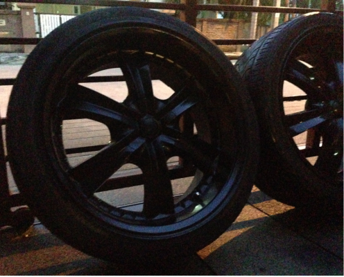 ล้อแท้ EMR Product ขอบ 22 พร้อมยาง ราคาไม่แพง