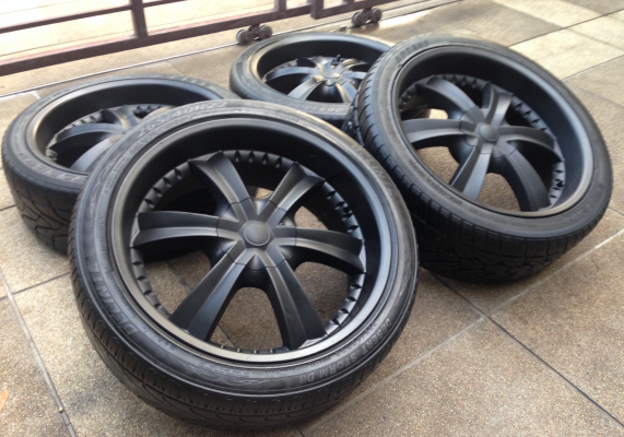 ล้อแท้ EMR Product ขอบ 22 พร้อมยาง ราคาไม่แพง