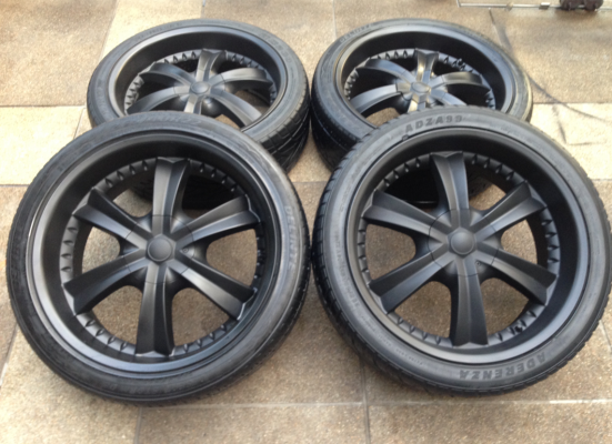 ล้อแท้ EMR Product ขอบ 22 พร้อมยาง ราคาไม่แพง