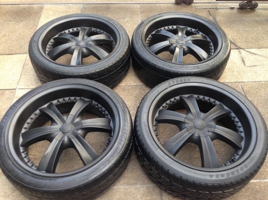 ล้อแท้ EMR Product ขอบ 22 พร้อมยาง ราคาไม่แพง