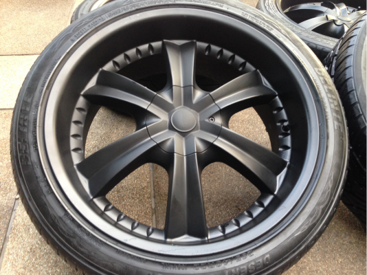 ล้อแท้ EMR Product ขอบ 22 พร้อมยาง ราคาไม่แพง