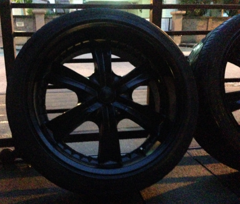 ล้อแท้ EMR Product ขอบ 22 พร้อมยาง ราคาไม่แพง