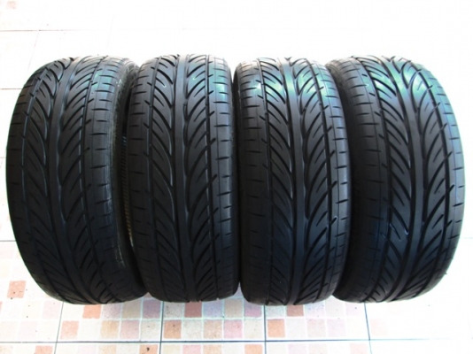 ขายยาง HANKOOK V12 205-45-17 ปลายปี13 ดอกเต็มๆ (2คู่)