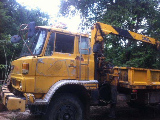 ขายหกล้อติดเครน 3ตัน สภาพพร้อมใช้งาน เครื่องเกียร์ดี ยางพร้อมใช้งาน เอกสารพร้อมโอน