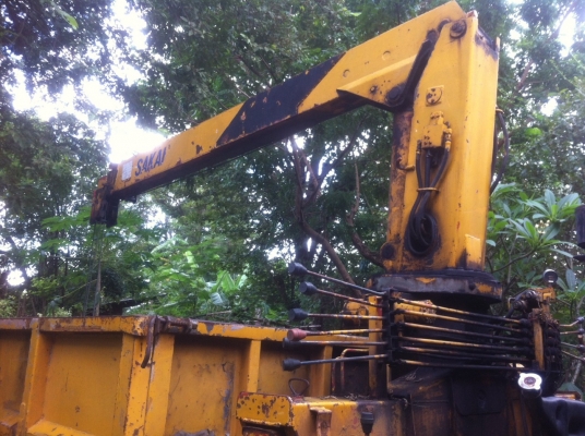 ขายหกล้อติดเครน 3ตัน สภาพพร้อมใช้งาน เครื่องเกียร์ดี ยางพร้อมใช้งาน เอกสารพร้อมโอน