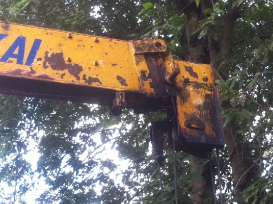 ขายหกล้อติดเครน 3ตัน สภาพพร้อมใช้งาน เครื่องเกียร์ดี ยางพร้อมใช้งาน เอกสารพร้อมโอน