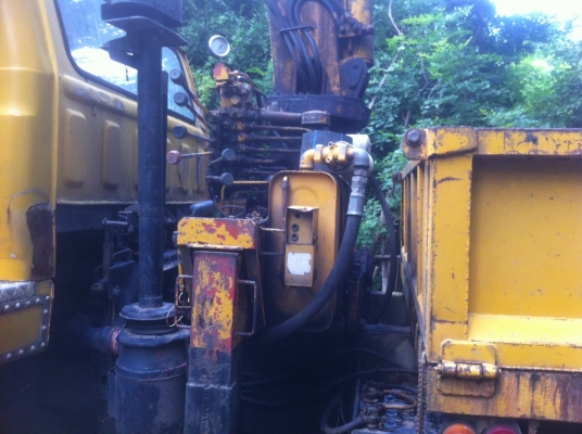 ขายหกล้อติดเครน 3ตัน สภาพพร้อมใช้งาน เครื่องเกียร์ดี ยางพร้อมใช้งาน เอกสารพร้อมโอน