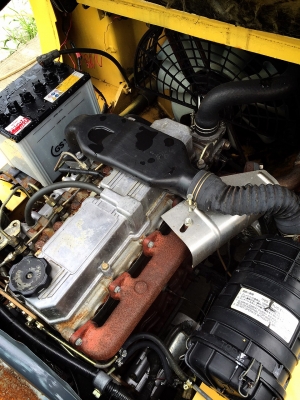 ขายรถ FORKLIFT ยี่ห้อ MITSUBISHI ขนาด2.5ตัน เครื่องยนต์ดีเซล เกียร์ออร์โต้ ยกสุง3เมตร