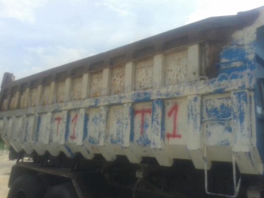 รถบรรทุก 10 ล้อดัมพ์  2 เพลา Mitsubishi fuso 527s 220 แรงม้า เทอร์โบ