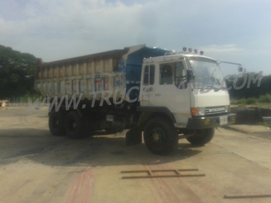 รถบรรทุก 10 ล้อดัมพ์  2 เพลา Mitsubishi fuso 527s 220 แรงม้า เทอร์โบ