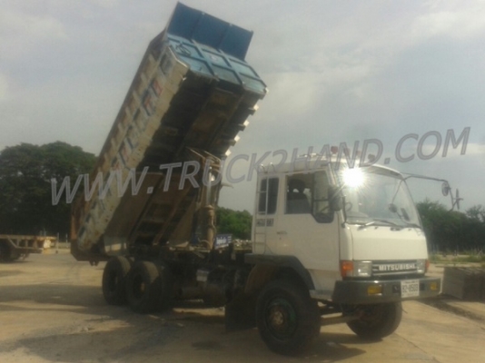 รถบรรทุก 10 ล้อดัมพ์  2 เพลา Mitsubishi fuso 527s 220 แรงม้า เทอร์โบ