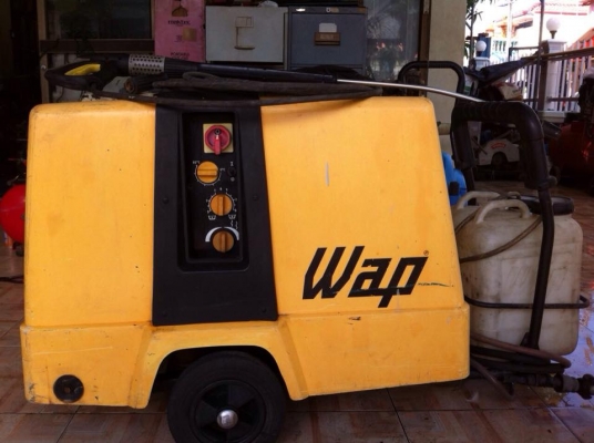 เครื่องอัดฉีด wap ไฟ 380 v น้ำร้อนนำ้เย็นได้ 250 บาร์ 5แรง ของประเทศเยอรมัน