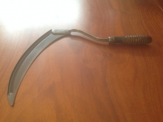 ขายเคียวเกี่ยวหญ้าโบราณ ใช้ในฟาร์ม, ไร่, นา เก่าหายากงานแฮนด์เมด