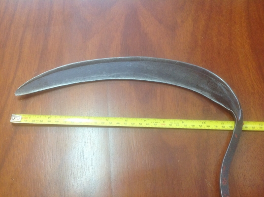 ขายเคียวเกี่ยวหญ้าโบราณ สำหรับใช้ในฟาร์ม,ไร่,นา เก่าหายากงานแฮนด์เมด