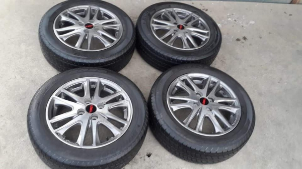 TRD V1 ขอบ 15 4รู100 ยาง Dunlop