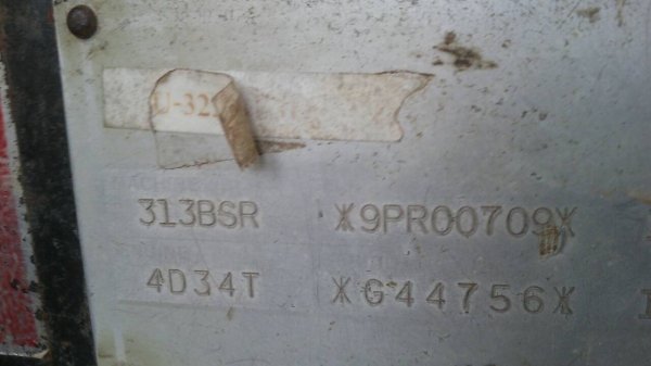 ขายรถแบคโฮ CAT  313 BSR  4,&times;&times;&times;ชม.เอกสารพร้อมรถสวยพร้อมใช้ราคา 880,000 090-772-3710 090-772-3708