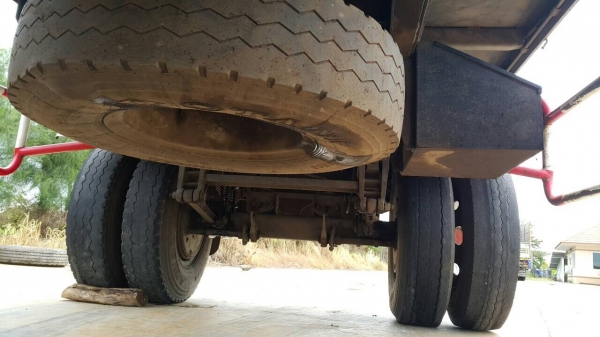 ขายด่วนลูกพ่วงดั้ม ปี55 ยาว6.50เมตร สูง 2.10เมตร อู่เนรมิต