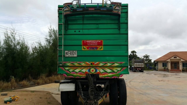 ขายด่วนลูกพ่วงดั้ม ปี55 ยาว6.50เมตร สูง 2.10เมตร อู่เนรมิต