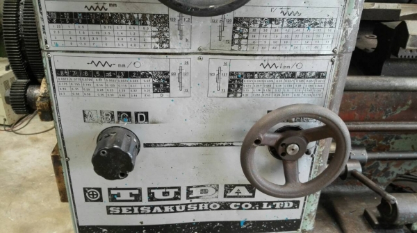 Sell> ขายแื่นกลึงมือสอง TUDA Japan เครื่อง 5 ฟุต รุ่นหนัก 3 เพลา เบลคครับ Sell> ขายแื่นกลึงมือสอง TUDA Japan เครื่อง 5 ฟุต รุ่นหนัก 3 เพลา เบลคครับ