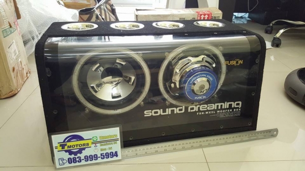 (Japan Used) ตู้สำเร็จ Fusion 300W มีแอมป์ในตัว