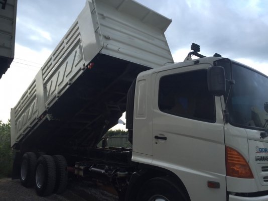 HINO FM8JNLD JO8E 18 ล้อ   2  เพลา ดัมพ์ ลูกสามมิตร