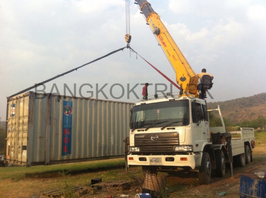 ขายรถบรรทุก  12 ล้อ  ติดเครน 16 ตัน 086-8053515