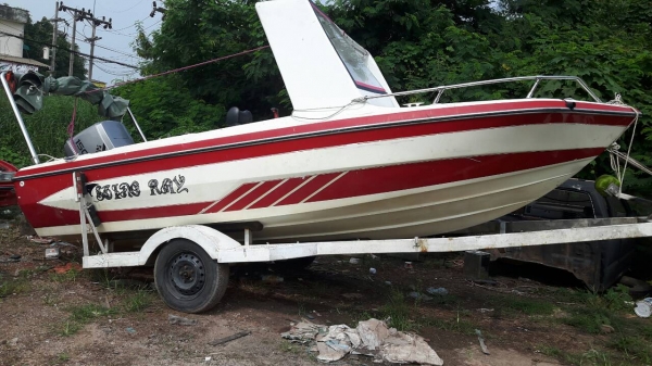 ขายเรือ 18 ฟุต เรือ 150แรง