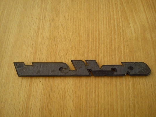 เพลทโลโก้ Golf GLI ของรถโฟล์ค เพลทโลโก้ Golf GLI ของรถโฟล์ค