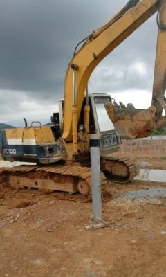 ขายรถแบคโฮ KOMATSU PC100-5 ราคา 450000