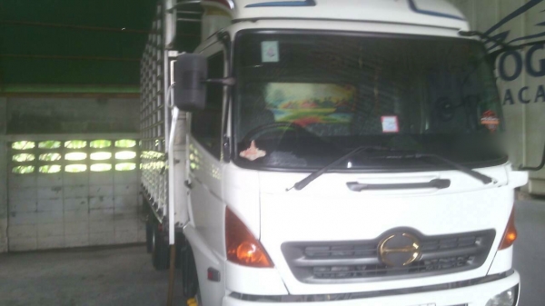 รถฮีโน่ 6 ล้อ รั้ว FC4J  170 แรงม้า. ปี 49    สนใจติดต่อ  081 - 6079515