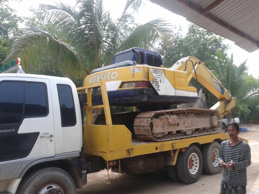 ขายรถแบคโฮ KOBELCO SK120-/// เอกสารอินวอย ระบบไฟเต็ม ราคา 750000