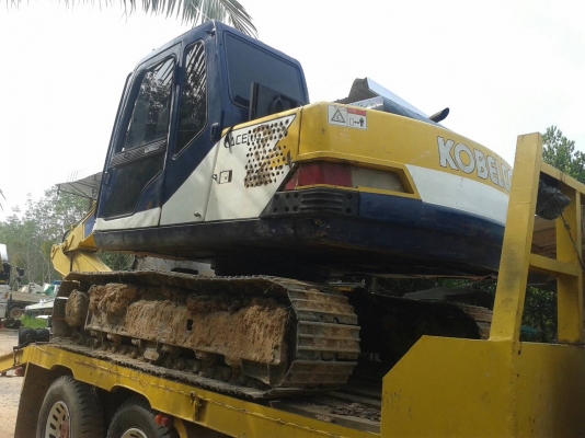 ขายรถแบคโฮ KOBELCO SK120-/// เอกสารอินวอย ระบบไฟเต็ม ราคา 750000