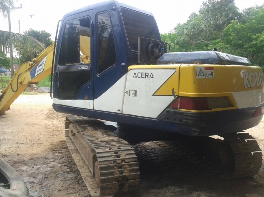 ขายรถแบคโฮ KOBELCO SK120-/// เอกสารอินวอย ระบบไฟเต็ม ราคา 750000