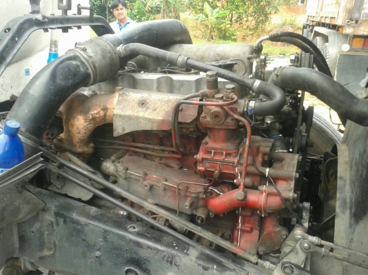 รถฮีโน่ 10 ล้อ บรรทุกน้ำ  FM1M  220 แรงม้า. ปี 36   สนใจติดต่อ  081 - 6079515