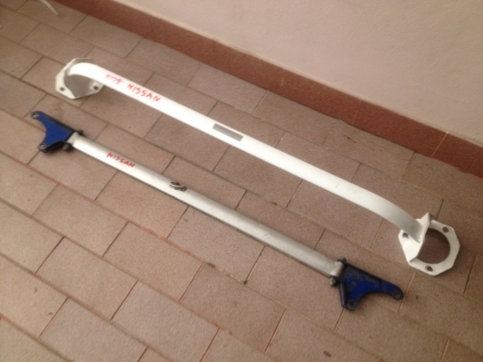 ค้ำโช้คเเต่ง NISSAN หน้าหลังของเก่าญี่ปุ่นเเท้ไม่ทราบรุ่น